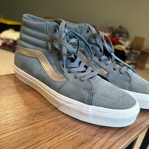 Vans Women’s Gray High-Top Sneakers